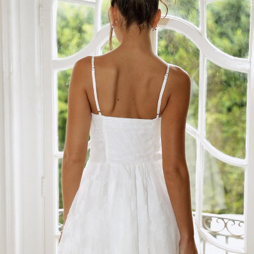 Princess Polly Diviner Burnout Dress Size 4 - Picture 4 of 8